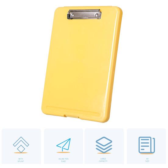 Ящик для хранения файлов формата А4 с буфером обмена, портативный многофункциональный органайзер для документов большой емкости, бумажный органайзер для документов, школьные принадлежности