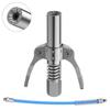 NPTI/8 10000PSI Grease Coupler Heavy-Duty Quick Release Oil Grease Gun Coupler Two Press Easy To Push Grease Gun Oil Pump