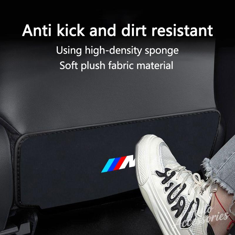 Car Seat Back Protection Cover Leather Anti Kick Pad For BMW M E46 E39 E70 F10 F20 F30 X5 X6 X1 M3 M5 M6 E71 F01 F87 Accessories