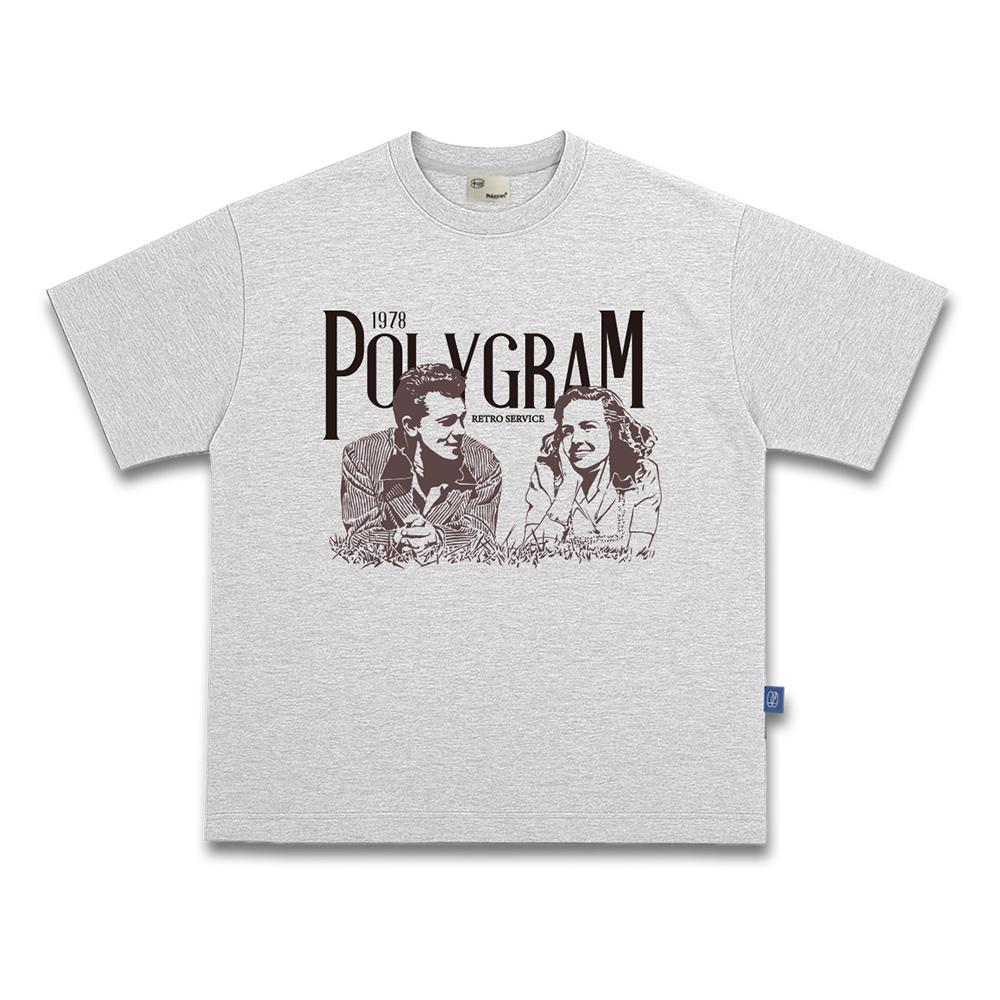 POLYGRAM Пикник 16 шт. Хлопок Оверсайз Короткий рукав