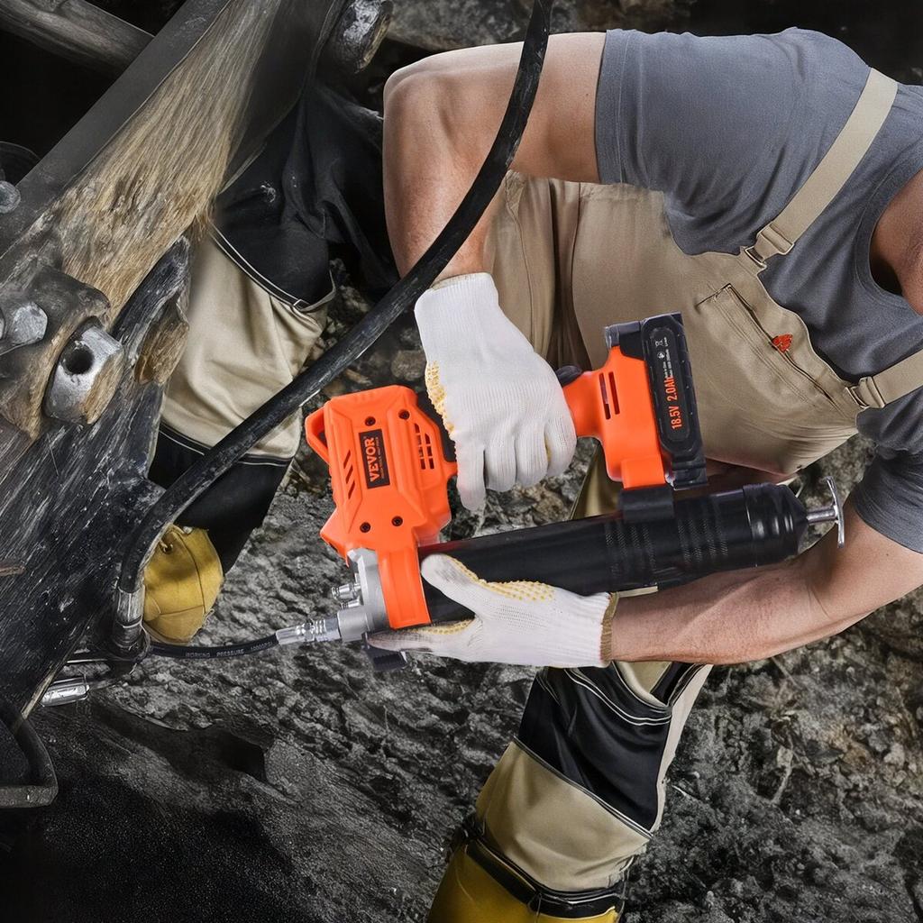 Cordless Grease Gun 8000 PSI 20V Battery Operated Grease Gun (Tool Only)