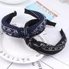 Women Fashion Elegant Cloth Knotting Fashion Leaves Wide Hairband Headband Hair Accessories