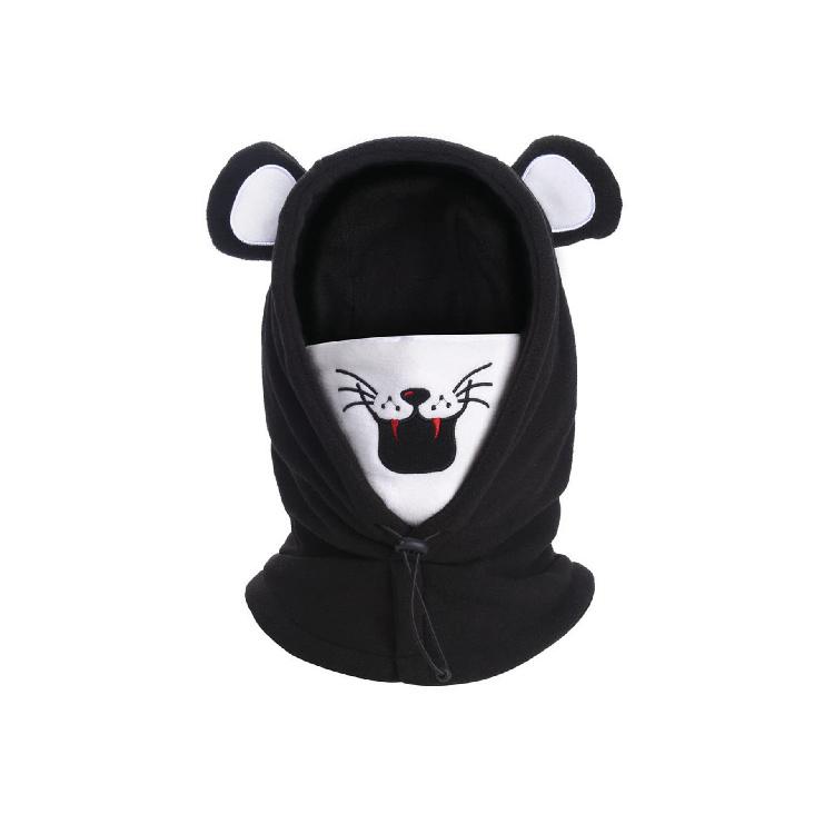 Детская зимняя теплая велосипедная шапка Балаклава Шапка Пуловер Шапка Утепленная флисовая Защита от холода