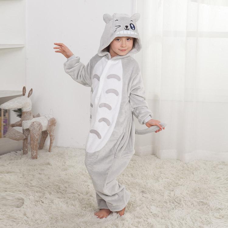 12 Styles Cartoon Animal One-piece Pajamas Home Sleepwear With Shoes Cosplay Costume Children Boy Girl Kid Pajama