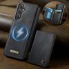 For Samsung Galaxy S25 FE Magnetic Case CASEME ME80 Series Leather PC TPU Phone Cover with Detachable Wallet