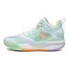 Баскетбольные кроссовки Li Ning Youth Pioneer Team 3.0 Cloud Technology с нескользящей подошвой, износостойкие, легкие, средней высоты, с отскоком, детские баскетбольные кроссовки YKBT026-1