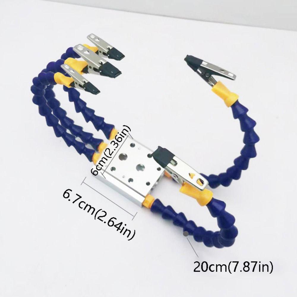 Flexible Arm Soldering Helping Hands Octopus Design Welding Fixture Station Jewelry Making