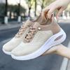 Fashion 2025Lace-up Casual Women's Shoes Non Slip Soft Soled Sports Shoes Women Breathable Mesh Height Increase Vulcanize Shoes