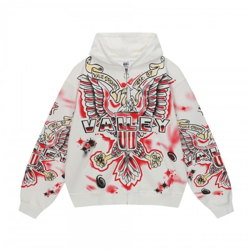 Мужская винтажная хлопковая толстовка с капюшоном Streetwear с графическим принтом Пуловер Свитшот Осень 2025
