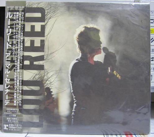 CD ЛУ РИД Animal Serenade WPCR1181920 Reprise Records 2004 Япония Рок Б/у