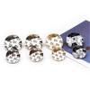 FCXDG 10pcs Fashion Designers Clothing Buttons Irregular Curved Metal Buttons Women's Clothing Decorative Gold Sewing Buttons