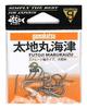 Gamakatsu Taijimaru Kaizu Hook, White, Size 13 Fishing Hook