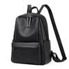 Soft Genuine Leather Feminine Large Casual Versatile Cowhide Shoulder Bags School Backpack Travel Multi-pockets