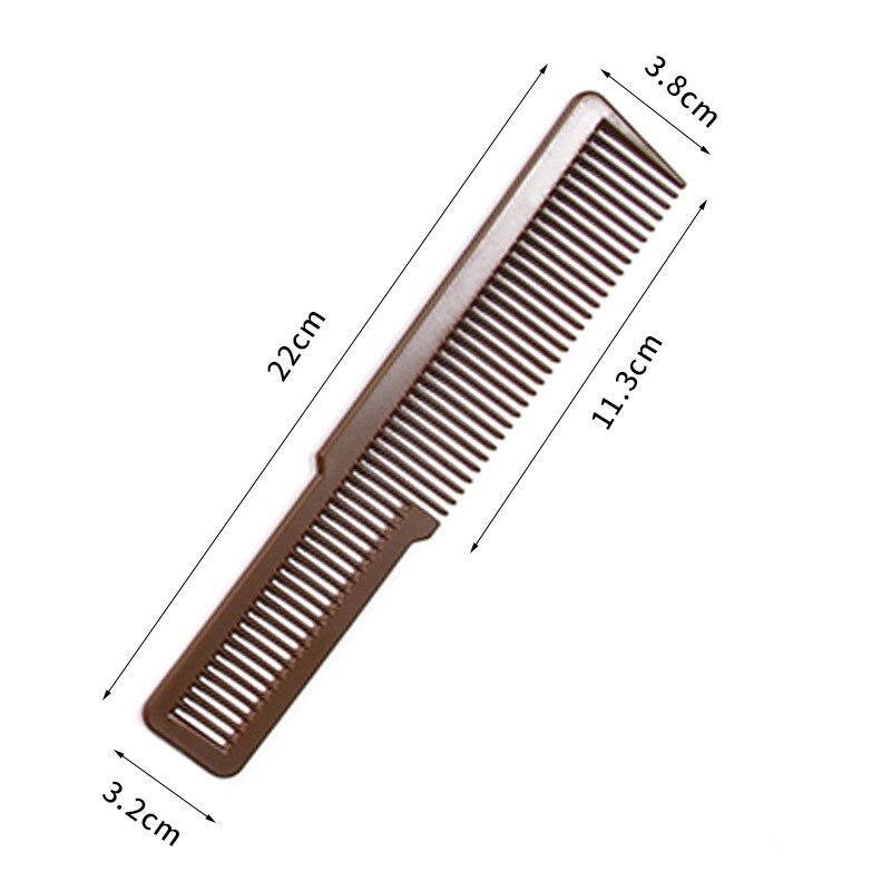 Professional Salon Hairdressing Carbon Fiber Anti-static Hair Clipper Wide Tooth Cutting Comb Pro Salon Hair Care Styling Tools