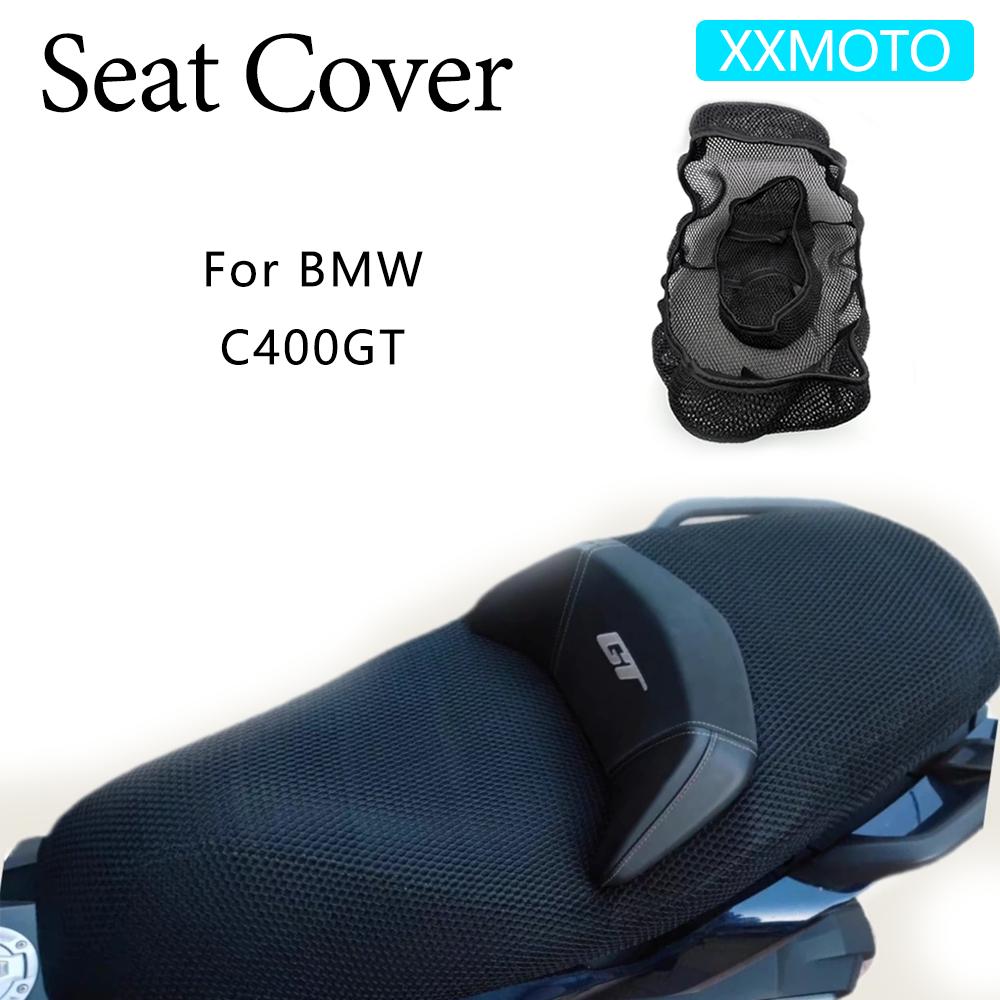 For BMW C400GT C 400 GT Motorcycle Seat Cover Heat Insulation 3D Mesh Fabric Breathable Non-Slip
