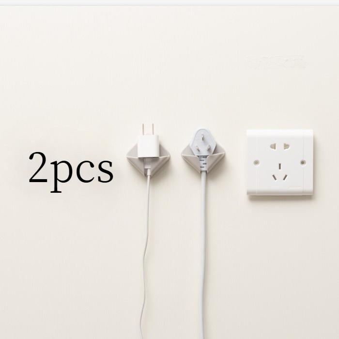 2 самоклеящихся настенных крючка для хранения на кухне и в ванной - современный дизайн для бритв, зубных щеток и заглушек