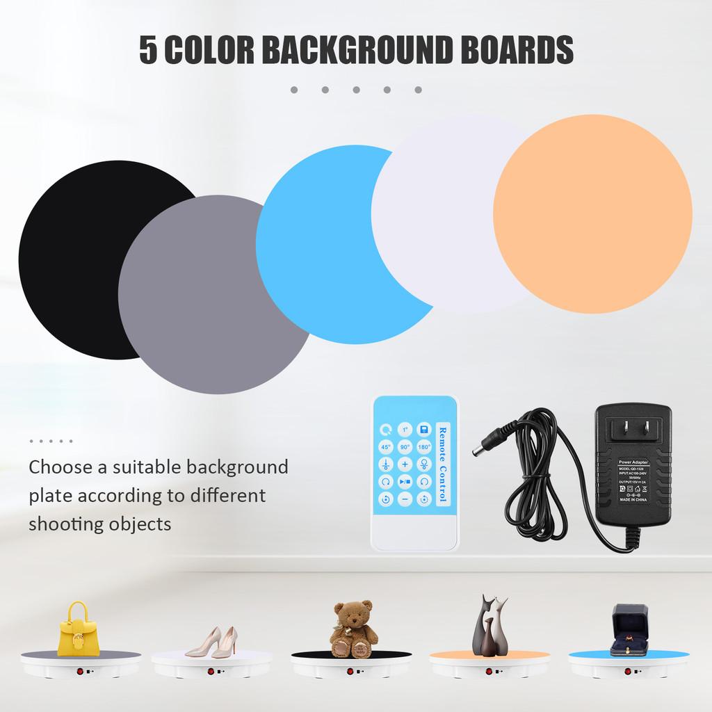 30/42/52СМ 100КГ Вращающаяся Подставка для Демонстрации 360° Панорамный Автоматический Демонстрационный Стол Фотофон Фотобудка Вращающаяся Платформа