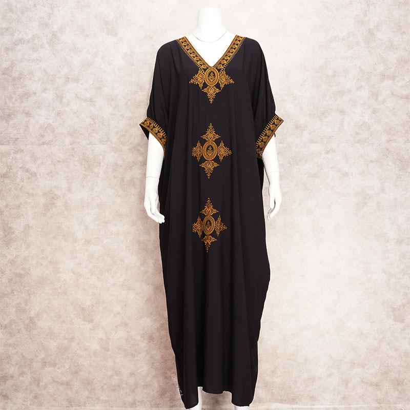 2022 элегантное золотое вышитое кафтан в стиле ретро с v-образным вырезом белое платье больших размеров женская одежда летняя пляжная одежда купальный костюм накидка