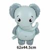 Cartoon Animal Foil Balloons Squirrel Ballon Fox Globos Air Balloon Birthday Party Decorations Kids Elephant Inflatable Toys