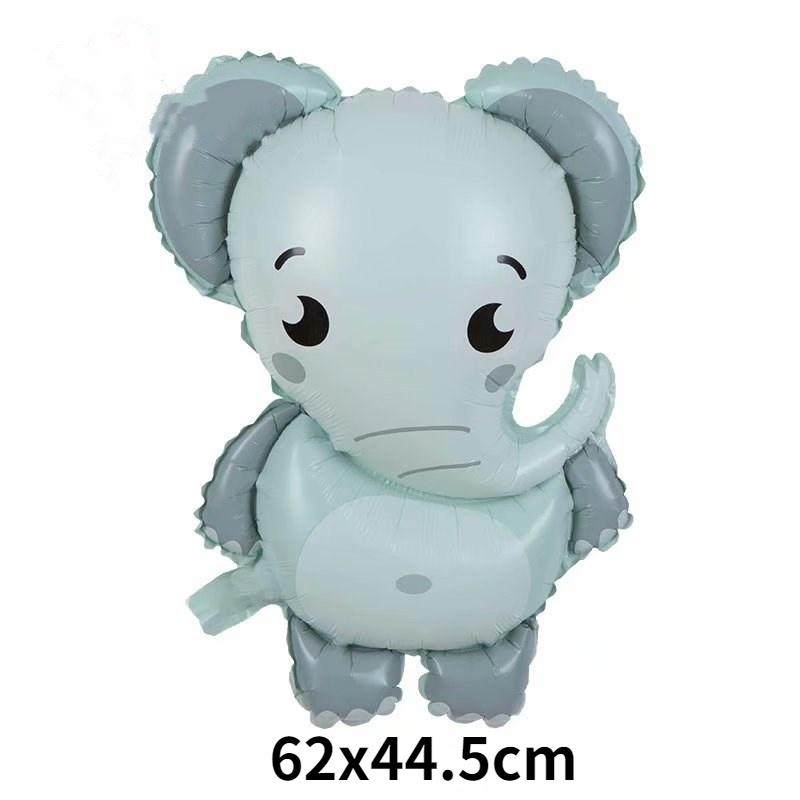 Cartoon Animal Foil Balloons Squirrel Ballon Fox Globos Air Balloon Birthday Party Decorations Kids Elephant Inflatable Toys