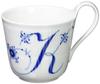 [Officially Imported] Blue Fluted Plain High-Handle Mug, 330ml, "K," Wedding Gift, 1017157