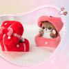 Love Square Mofusand Gift Box For Cats Soft Animal Plush For Kids Room Ornament