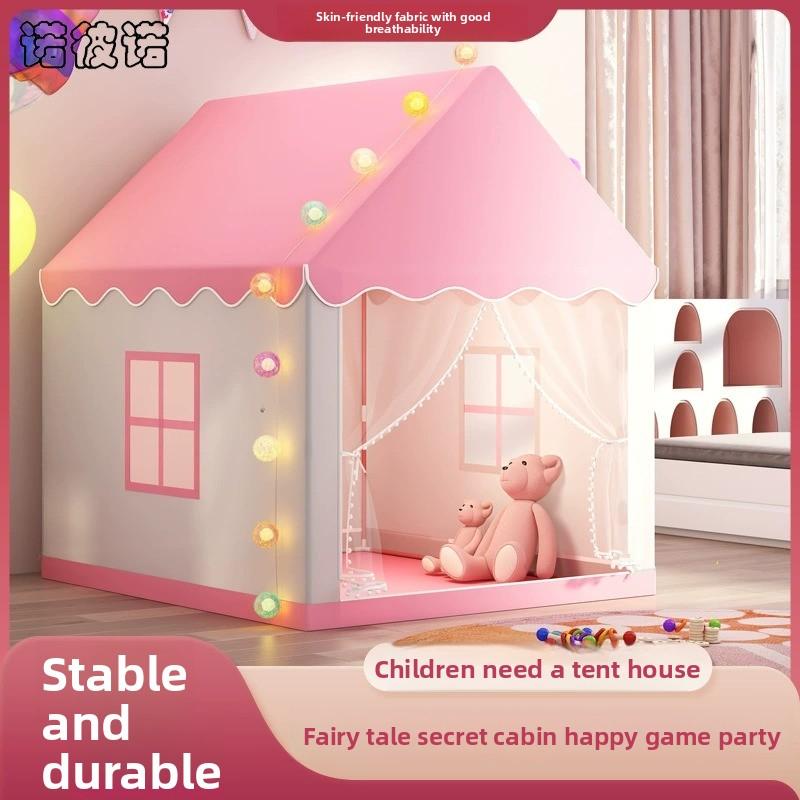 Tienda de campaña infantil para juegos interior castillo de ensueño para niños y niñas