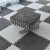10PCS Thick Interlocking Fluffy Tiles Square Rug Split Joint Soft Climbing Carpet Mats Shaggy Area Rug