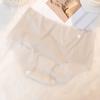 Women Panties Mid Waist Seamless Thin High Elasticity Solid Color Good Breathability