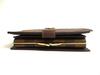 Authentic LOUIS VUITTON Damier Brown Leather Bifold Wallet Viennois #a460  Seller refurbished