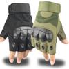 Outdoor Tactical Army Fingerless Gloves Hard Knuckle Paintball Airsoft Hunting Combat Riding Hiking Military Half Finger Gloves