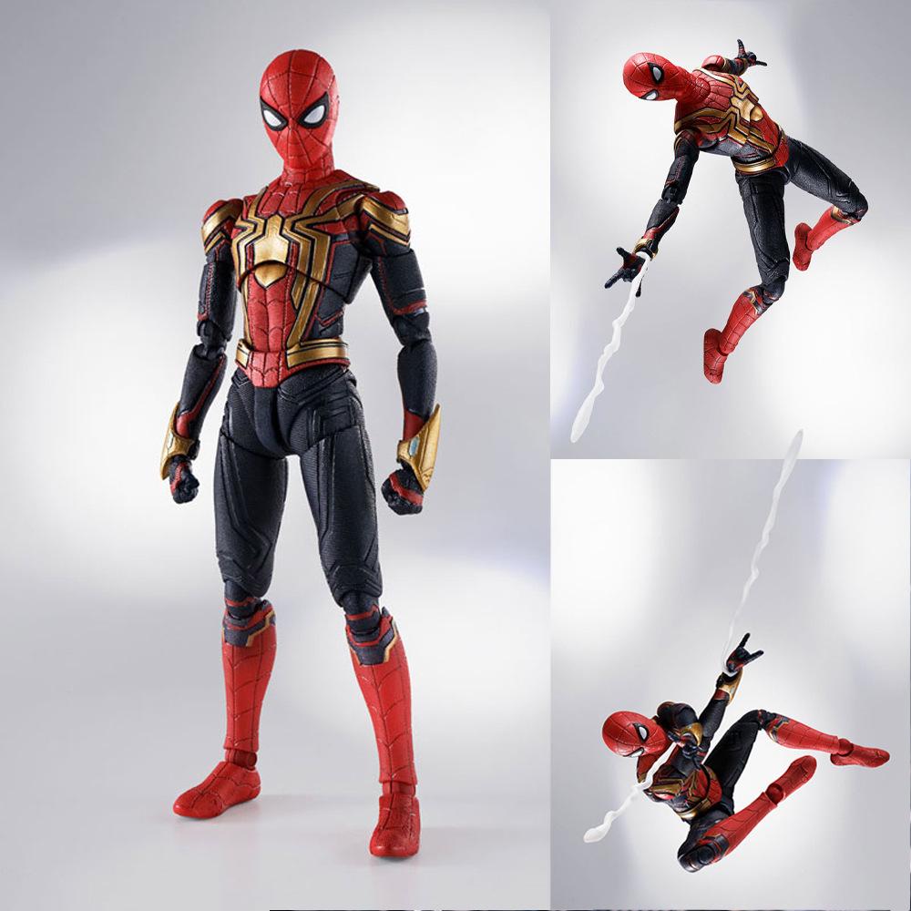 Spider-Man Integrated Suit Action Figure No Way Home Movie Collectible Toy Boxed Gift for Boys