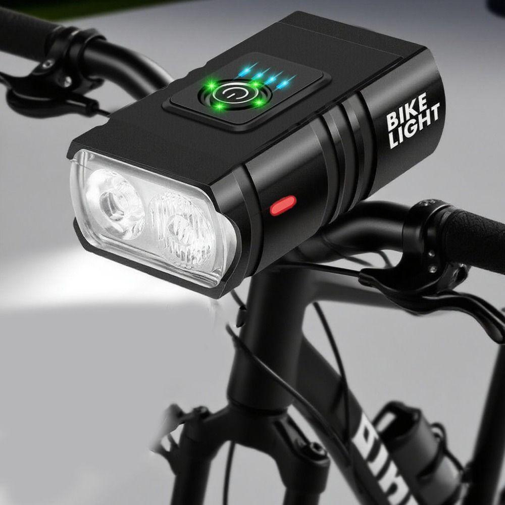 Smart Sensor LED Bike Front Light Bright Light Bicycle Front Lamp Night Riding