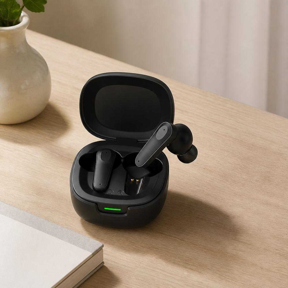 Bluetooth Наушники Бинауральные True Wireless Физическое Шумоподавление Высококачественные TWS Вкладыши Стереогарнитура