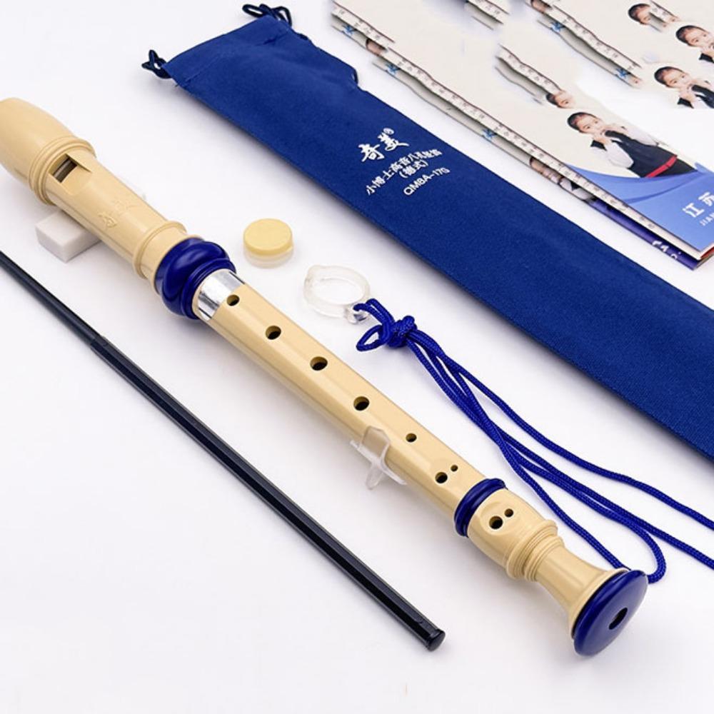 Baroque Fingering Eight Hole Clarinet Easy Adjustable Vertical Flute Musical Instrument
