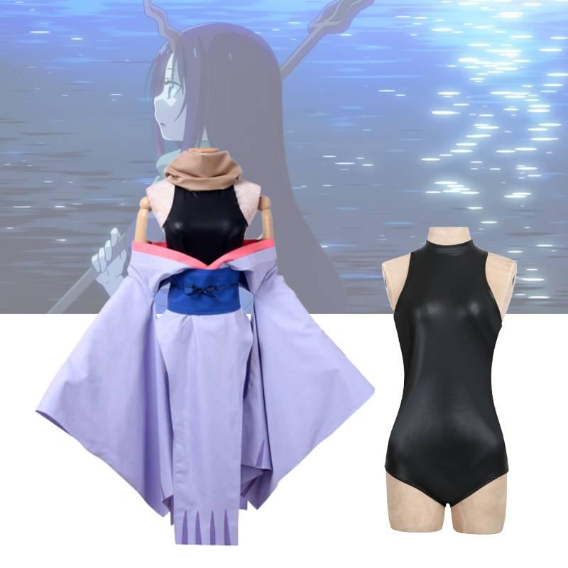 Высококачественная полиэстеровая виниловая ткань для косплея «Драконья горничная»