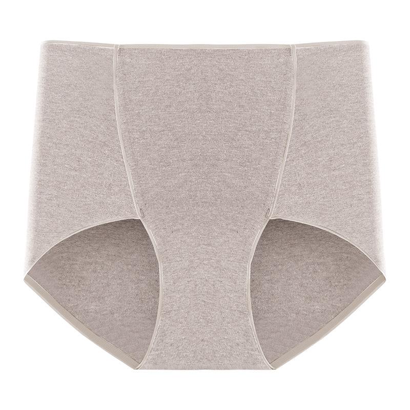 Женские трусы, трусики с высокой талией, нижнее белье без следов, большой размер, 7A, бактериостатические треугольные брюки