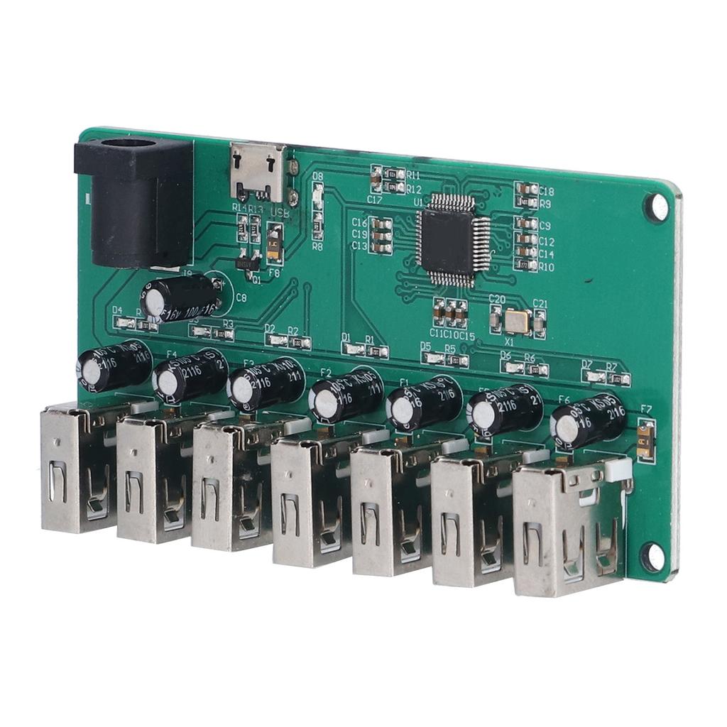 Модуль USB2.0-хаба 1 к 7 портам, плата расширения без драйверов для Windows, для Linux, для Android