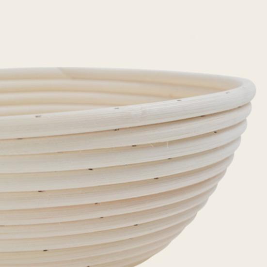 Ротанговая расстоечная корзина Круглая Баннетон для выпечки хлеба на закваске Включает вкладыш Натуральные плетеные вручную корзины для ферментации для домашних пекарей Ремесленный хлеб