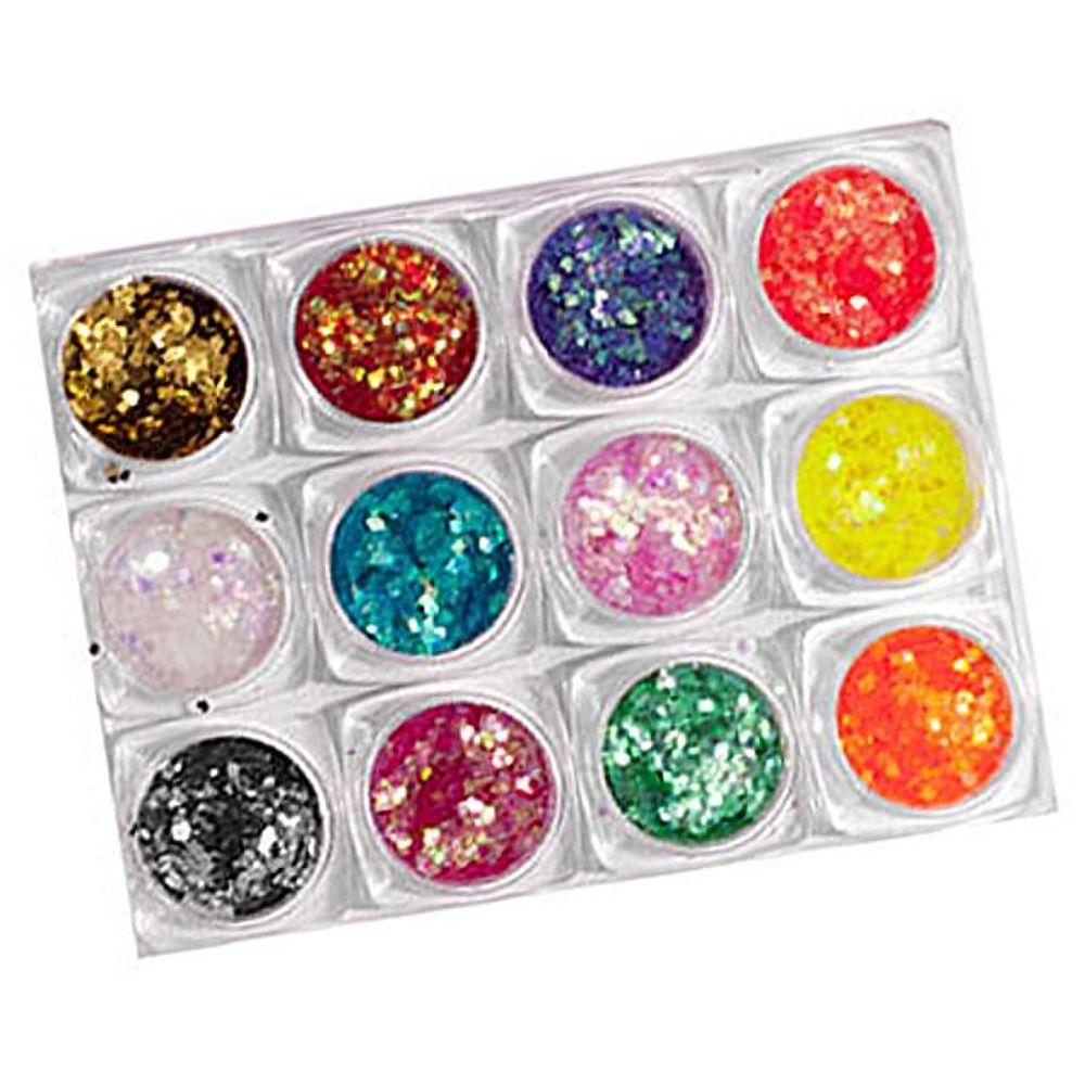 Setterset Nail Art Materials Nailter Nail Art Nail Stone 12 Colors