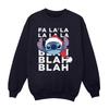 Disney Mens Lilo And Stitch Christmas Blah Blah Blah Sweatshirt