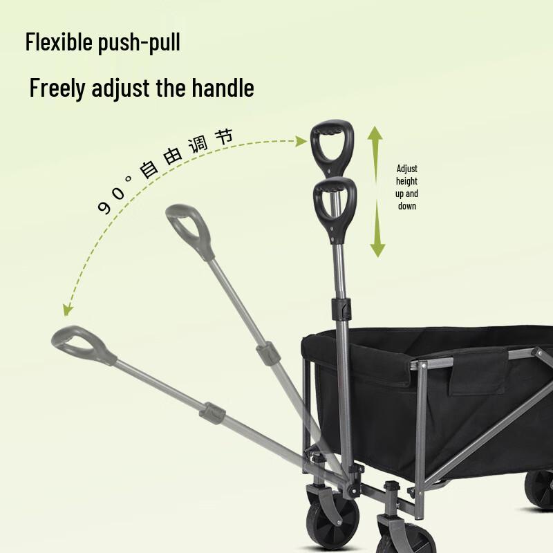 OEING Foldable Outdoor Camping Cart