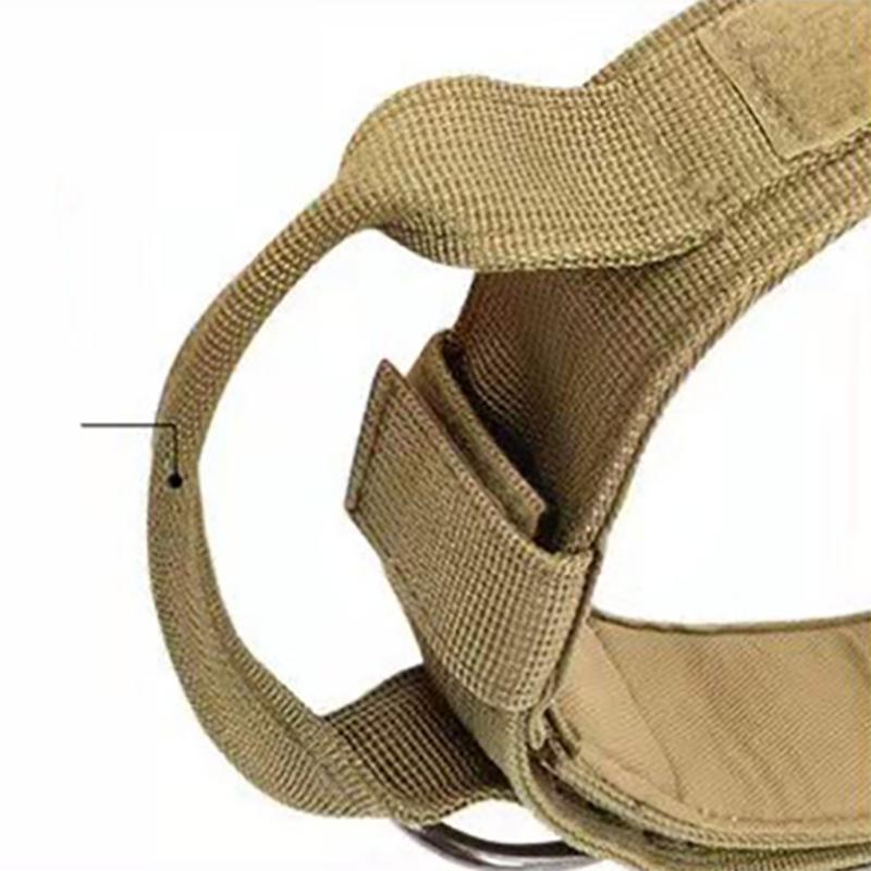 Large Dog Collar Dog Harness And Leash Set Pet Training Vest Tactical German Shepherd K9 Harnesses For All Sizes Dogs