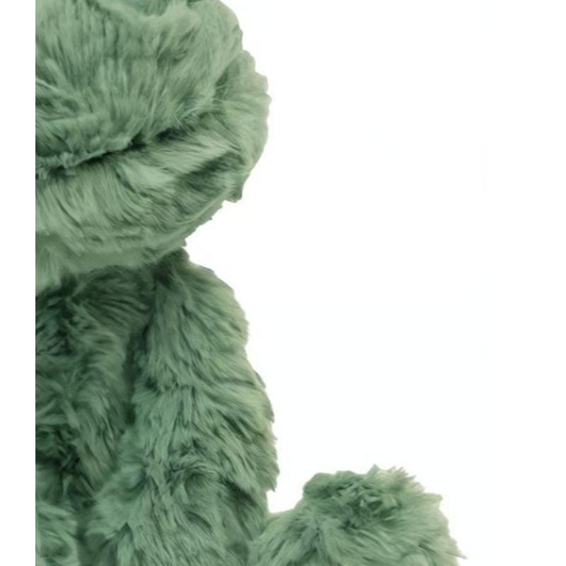 Jellycat Плюшевая кукла-компаньон в виде лягушки с волнистыми кудряшками, 23 см высотой