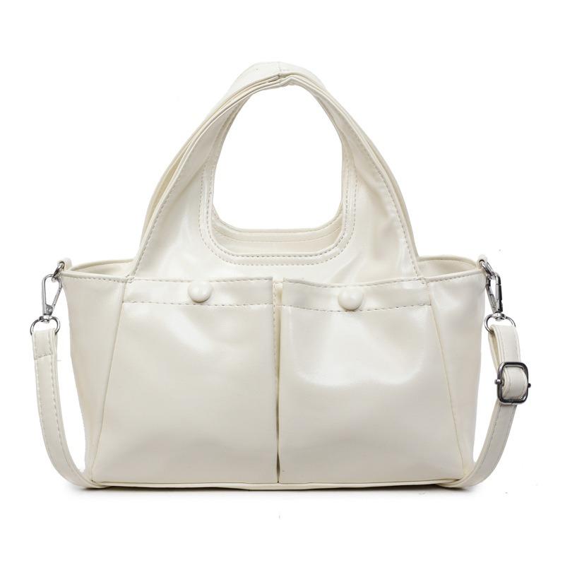 Ретро сумка-тоут большой вместимости, новая женская сумка через плечо под мышкой высокого класса, простая сумка-ведро для通勤