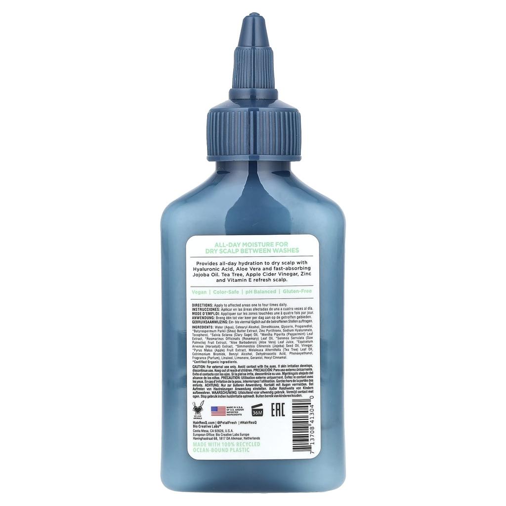 Hair Resq®, Увлажняющее средство для сухой кожи головы клинической силы, 118 мл (4 жидких унции)