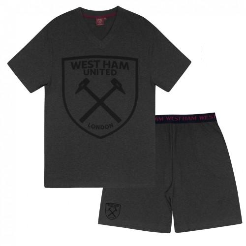 West Ham United FC Mens Short Pyjama Set