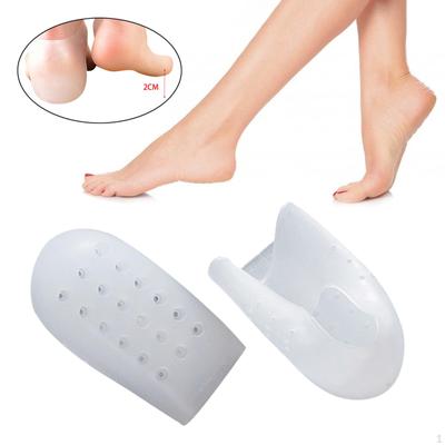 2 шт. гелевые рукава для увеличения высоты, прозрачная невидимая мягкая подушка с разной длиной ноги, каблук