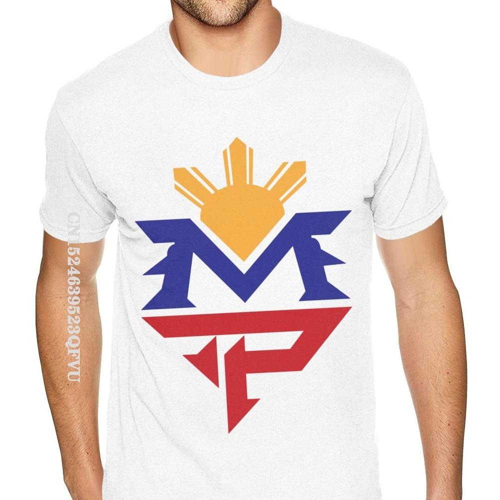 Боксер Мэнни Пакьяо MP Boxing Photo Tee Shirt Men Trending Shirts Funny Mens T Shirts Cotton Tops & Tees Summer