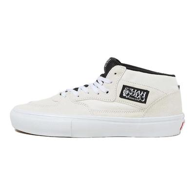 Бело-черные кроссовки унисекс Skate Half Cab VN0A5FCDYB2